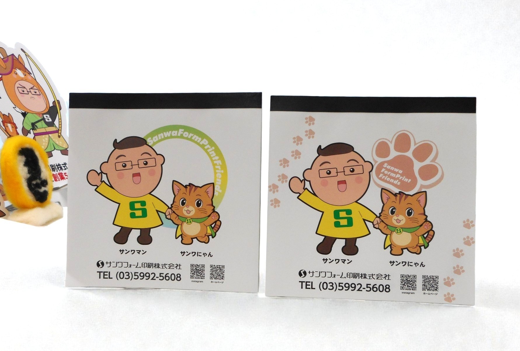 スクエア型メモ帳